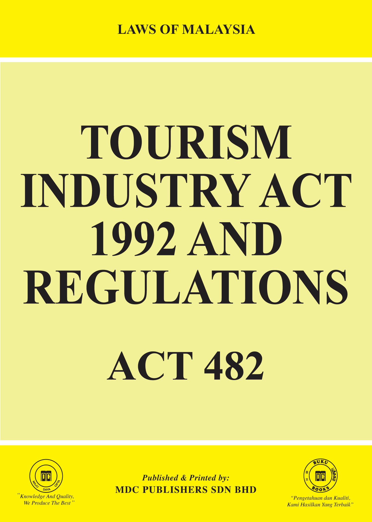 tourism act regulations